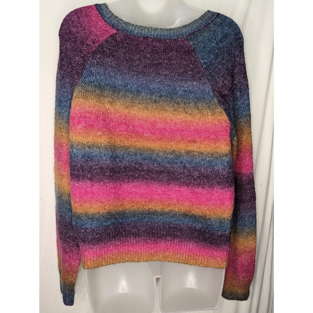 BB Dakota Multicolor Striped Sweater - Picture 8 of 11